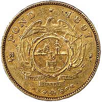 1/2 funta 1897, Fr. 3, złoto, 3.96 g