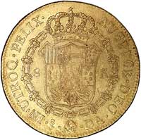 8 scudo 1774, Santiago, Fr. 14, złoto, 26,97 g