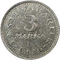 3 marki 1926, K.M. 6, rzadkie