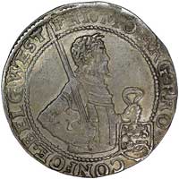 rijksdaalder 1619, Zachodnia Fryzja, Delmonte 940, ładna złocista patyna