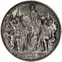 zestaw: 3 marki i 2 marki 1913, Berlin, Fryderyk Wilhelm III na koniu, J. 109 i 110, razem 2 sztuki