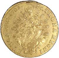 dwudukat 1781, Krzemnica, Herinek 16, Fr. 77, złoto, 6.87 g