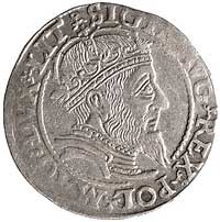 grosz na stopę litewską 1559, Wilno, Kurp. 794 R3, Gum. 615, T. 12, moneta lekko niedobita, rzadka