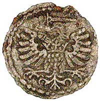 denar 1584, Gdańsk, Kurp. 370 R2, Gum. 786