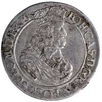 ort 1662, Gdańsk, odmiana ze znakiem mincerza lw