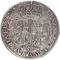 2/3 talara (gulden) 1704, Drezno, Dav. 819, Kam.