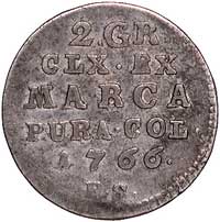 2 grosze srebrne 1766, Warszawa, Plage 242