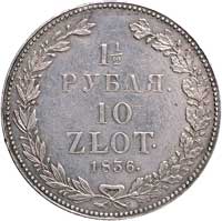 1 1/2 rubla = 10 złotych 1836, Petersburg, odmia