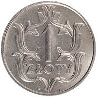1 złoty 1929, Warszawa, Parchimowicz 108, moneta niespotykana w tym stanie zachowania