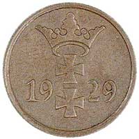 zestaw monet: 1 fenig 1926 , 1929 i 1930, Berlin, Parchimowicz 53 b, 53 c i 53 d, razem 3 sztuki