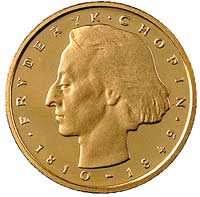 2.000 złotych 1977, Warszawa, Fryderyk Chopin, Parchimowicz 342, złoto, 8.05 g, rzadkie