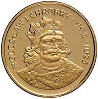 2.000 złotych 1980, Warszawa, Bolesław Chrobry, Parchimowicz 347, złoto, 8.05 g, rzadkie