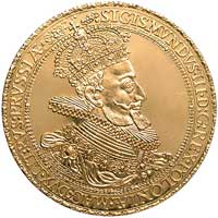 kopia donatywy gdańskiej z 1614 roku wykonana przez Mennicę Państwową w roku 1977, złoto, 11,35 g