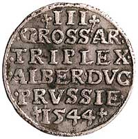trojak 1544, Królewiec, Neumann 44, Bahr. 1190