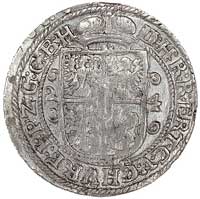 ort 1624, Królewiec, odmiana z literą S (Sigismund) na piersi orła z lewej strony tarczy herbowej ..
