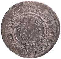 grosz 1509, Nysa, odmiana z datą nad tarczą herbową, Fbg. 448 (779 b), patyna