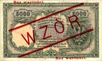 5.000 złotych 28.02.1919, WZÓR, Miłczak 56, Pick 60