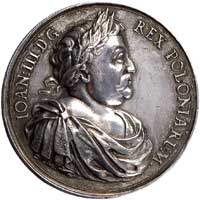 medal autorstwa Jana Höhna jun., wybity z okazji zwycięstwa Jana III Sobieskiego w bitwie pod Wied..