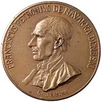 Franciszek Dembski- medal autorstwa Jana Raszki z okazji 40- lecia święceń kapłańskich 1910 r., Aw..