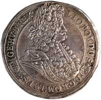 Leopold I 1657-1705, talar 1693, Krzemnica, Aw: Popiersie i napis wokoło, Rw: Orzeł dwugłowy i nap..