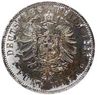 Fryderyk III 1888, 5 marek 1888, Berlin, J. 99, patyna