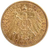 10 marek 1906, Berlin, J. 228, Fr. 3799, złoto, 