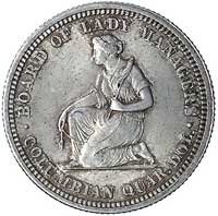 1/4 dolara 1893, (Isabella Quarter Dollar), rzadka, pamiątkowa moneta wybita z okazji Wystawy Kolu..