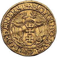 dukat 1550, Gdańsk, Aw: Popiersie króla i napis 