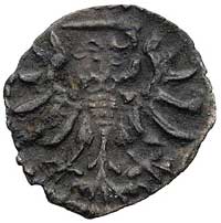 denar 1555, Gdańsk, Kurp. 926 R3, Gum. 640, T. 8, ciemna patyna