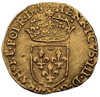 1/2 ecu d’or 1578, Saint-Lô, Duplessy 1122, Fr. 