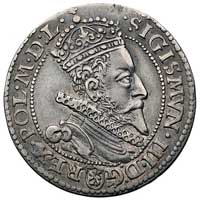 szóstak 1599, Malbork, odmiana z małą głową króla, Kurp. 1434 R2, Gum. 1153