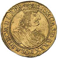dwudukat 1660, Bydgoszcz, Aw: Popiersie króla, w otoku napis IOH CAS DG REX POL & SUEC M D L R PR ..