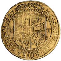 dwudukat 1660, Bydgoszcz, Aw: Popiersie króla, w otoku napis IOH CAS DG REX POL & SUEC M D L R PR ..