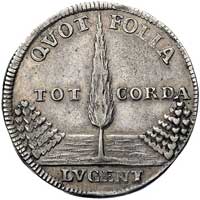 1/3 talara (półgulden) 1727, Drezno; Cyprys, Kam. 639 R3, Merseb. 1660, pamiątkowa moneta wybita w..