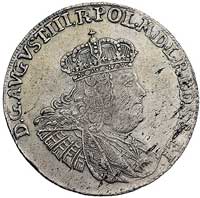 30 groszy (złotówka) 1762, Gdańsk, Kam. 989 R1, Merseb. 1749, ładny egzemplarz