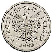 50 groszy 1990, wypukły napis PRÓBA, Parchimowic