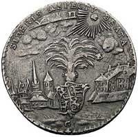 odbitka dwudukata w srebrze 1764, (1/2 marki), M