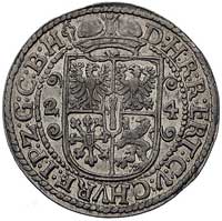 ort 1624, Królewiec, odmiana ze znakiem mincerza z Królewca na końcu napisu, Bahr. 9645, Neumann 1..