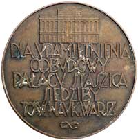 Kazimierz Żórawski, prezes Towarzystwa Naukowego Warszawskiego 1931- medal autorstwa J. Aumillera,..