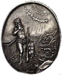 Ernest Bogusław von Croy 1620-1684 ostatni męski potomek Gryfitów- medal owalny autorstwa J. Höhna..