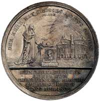 100-lecie zbudowania kościoła ewangelickiego w Jeleniej Górze- medal autorstwa Loosa 1809 r., Aw: ..