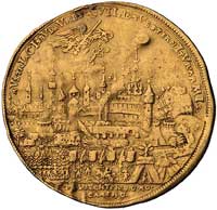 10 dukatowa odbitka w złocie Schautalara (talara okazowego) 1686, wybitego w Krzemnicy dla uczczen..