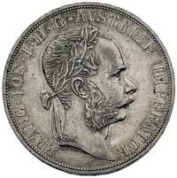 2 guldeny 1885, Wiedeń, Herinek 514, minimalne uszkodzenie na krawędzi