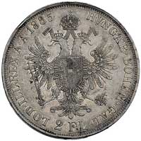 2 guldeny 1885, Wiedeń, Herinek 514, minimalne u