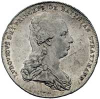 Ludwik 1788-1806, talar 1788, Aw: Głowa i napis,