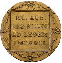Willem I 1815-1840, dukat 1828, Utrecht, Fr. 331, złoto, 3.51 g