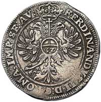 talar 1623, Aw: Herb Hamburga i napis wokół, Rw: Dwugłowy orzeł i tytulatura cesarza Ferdynanda II..