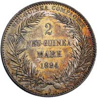 2 marki 1894 A, (Berlin), J. 706, bardzo ładna moneta z piękną patyna