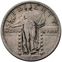 25 centów (quarter dollar) 1919, Filadelfia