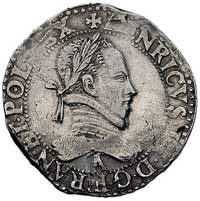 frank 1577, Paryż, Duplessy 1130, ładny portret króla